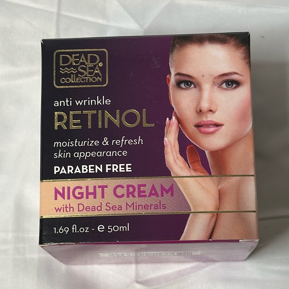 Dead Sea collection retinol night cream large size